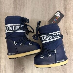 Moon Boot Dark Blue Winter Boots